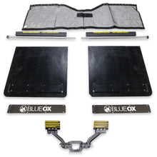 Load image into Gallery viewer, Blue Ox BX88421 Mud Flap System, 2.5” Rcvr, Includes Rock Screen.