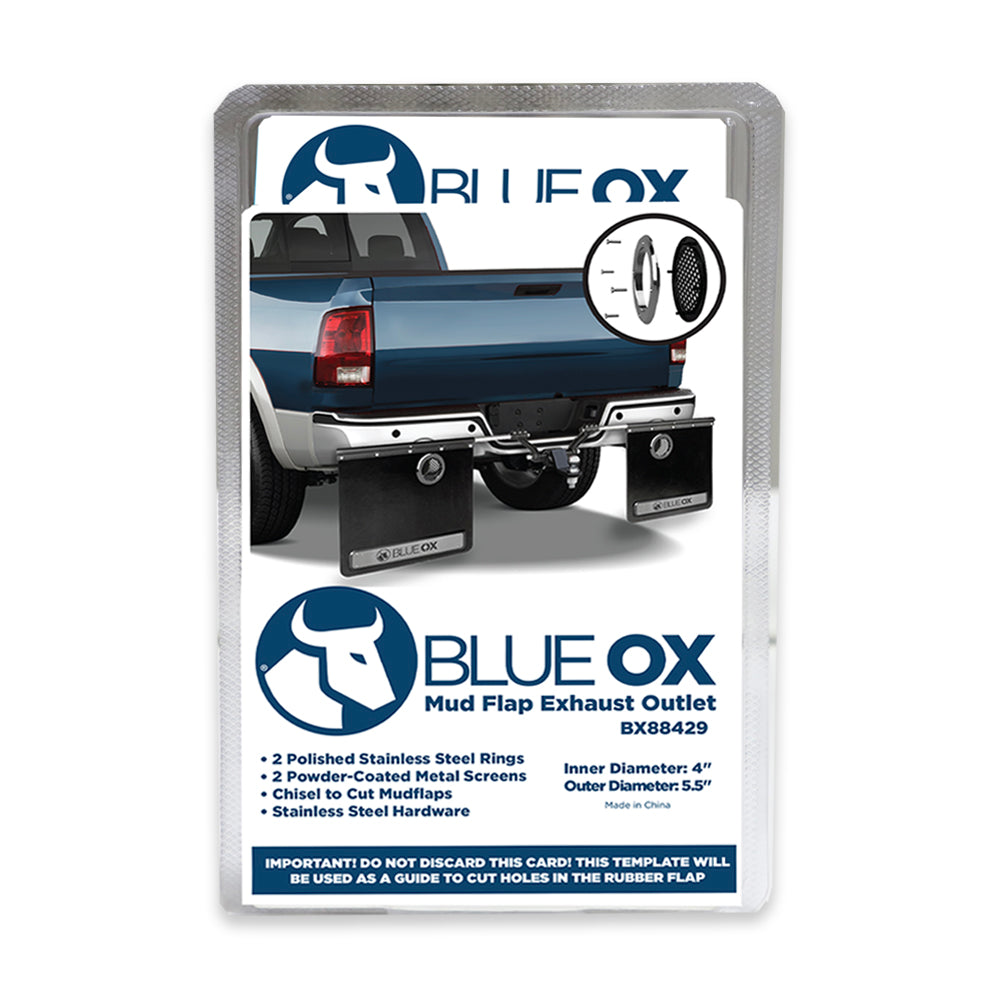 Blue Ox BX88429 KIT, MUD FLAP, EXHAUST OUTLET 2 PACK