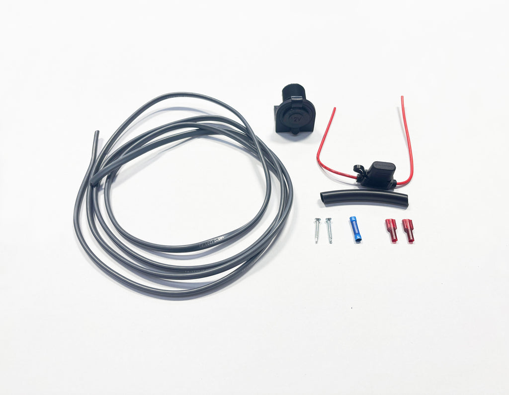 Blue Ox BX88459 12 Volt Power Socket, Direct Wire Kit