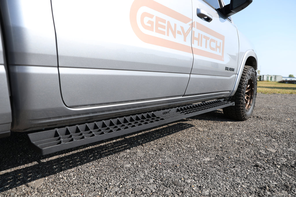 GEN-Y Hitch GH-25107 Running Board Brackets Only for Select GMC Sierra HD