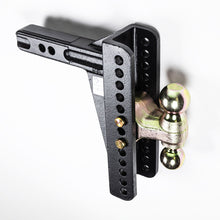 Load image into Gallery viewer, Blue Ox BXH14101 ADJ. BALL MOUNT,2" RCVR,10-1/8" DROP/RISE,2" &amp; 2-5/16" BALL,14K
