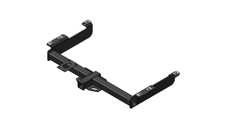 Blue Ox BXH2000 Receiver Hitch, Class III, 2" Receiver for Select Chevrolet Express 1500, Chevrolet Express 2500, Chevrolet Express 3500, GMC Savana 1500, GMC Savana 2500, GMC Savana