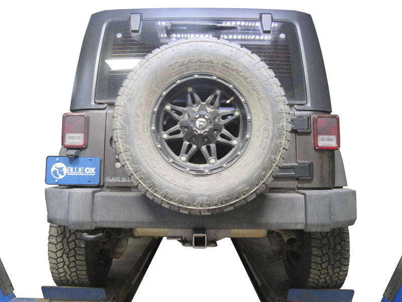 Blue Ox BXH3001 Receiver Hitch, Class III, 2" Receiver for Select Jeep Wrangler, Jeep Wrangler JK
