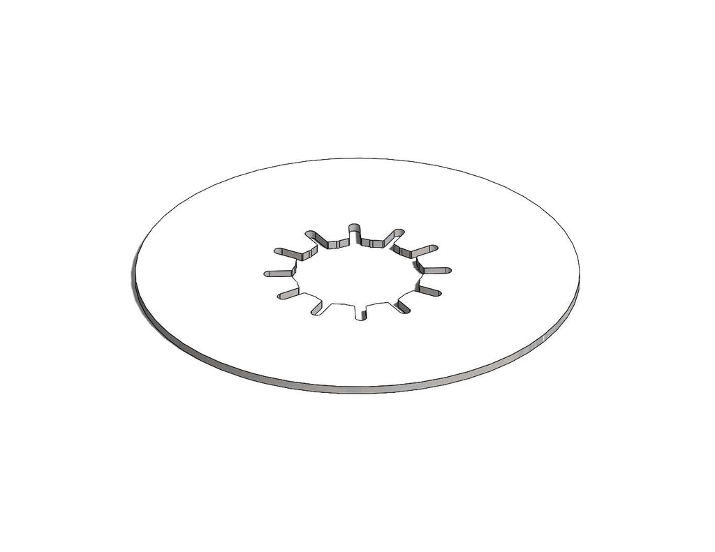 Blue Ox BXR9004 10" HDPE LUBE PLATE,KIT