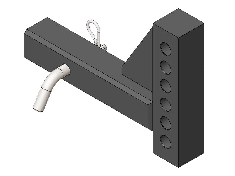 Blue Ox BXW4066 2-Point Receiver Hitch Mount