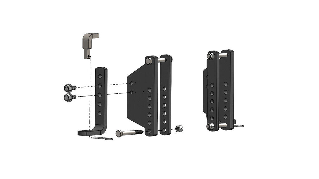 Blue Ox BXW4080 TrackPro/2-Point Hitch Accessory