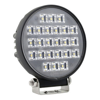 Grote BZ121-5 BriteZone™ LED Work Lights, 1900 Raw Lumens, Round With Switch