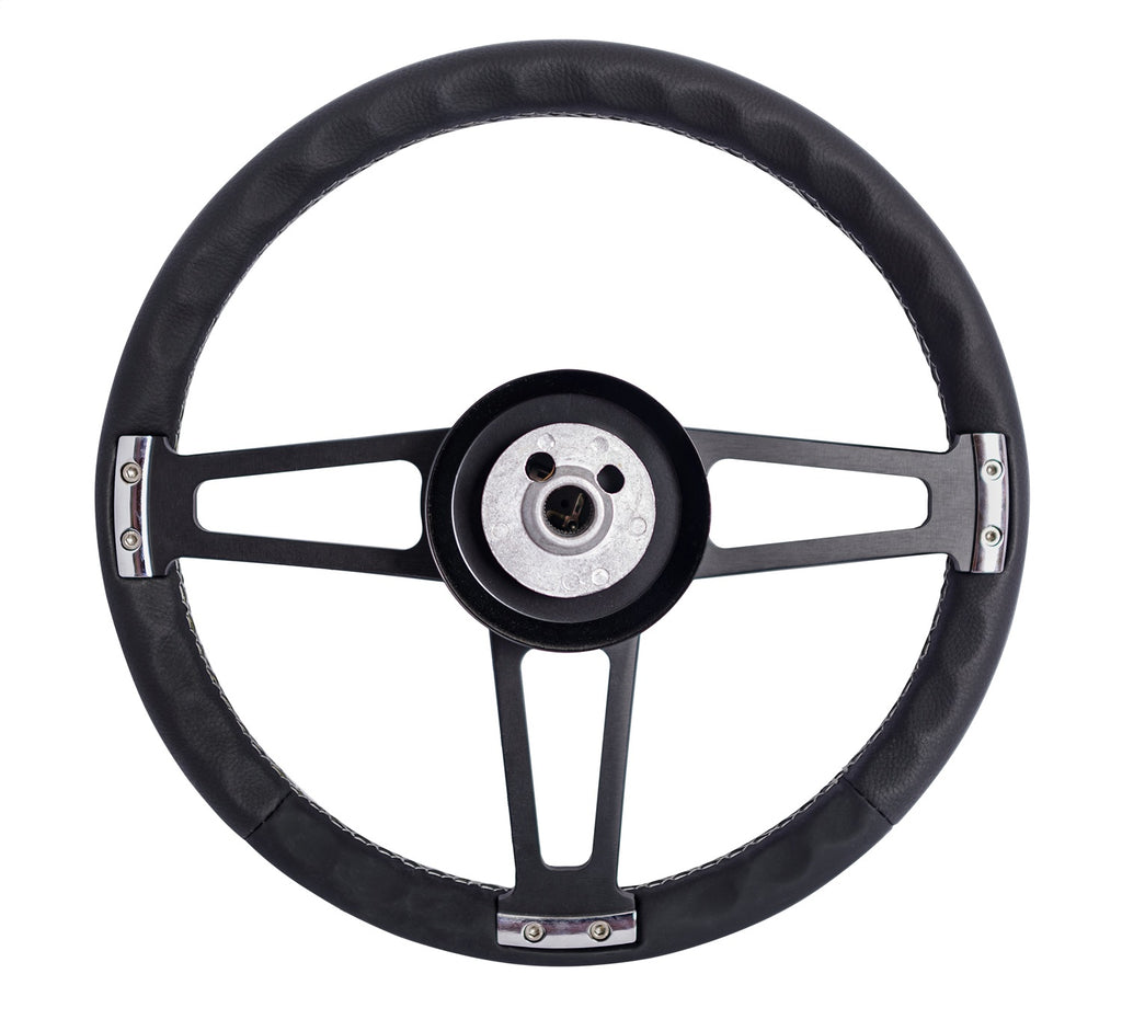 Grant 1912-1 Billet T Series Steering Wheel and Installation Kit for Select Ford B-600, Ford B-700, Ford Bronco, Ford C600, Ford C700, Ford C7000, Ford C800, Ford C8000, Ford Courier, Ford E-100 Econoline, Ford E-100 Econoline Club Wagon, Ford E-150
