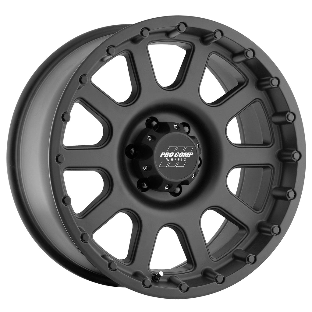 Bandido-Matte-Black-16X8-6X5.5-4.5Bs-Offset-0Mm-Cap-PN-703165500