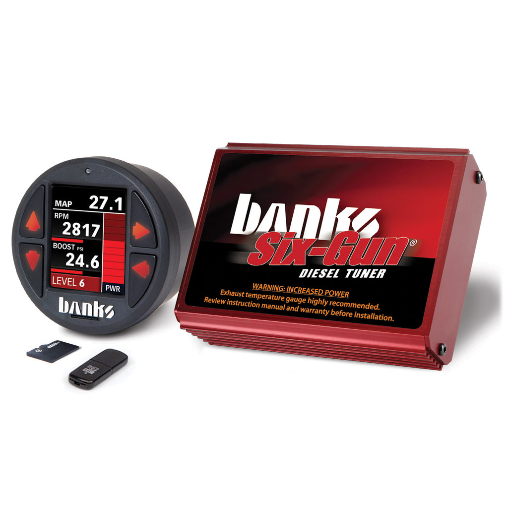 Banks-06-07-ChevyGmc-25003500-6.6L-Lly-Lbz-Six-Gun-Diesel-Tuner-W-Idash-1.8-Datamonster
