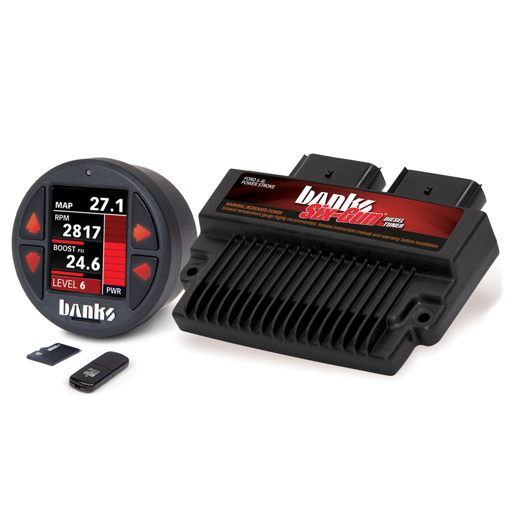 Banks-08-10-Ford-F-250F-350F-450-6.4L-Six-Gun-Diesel-Tuner-W-Idash-1.8-Datamonster