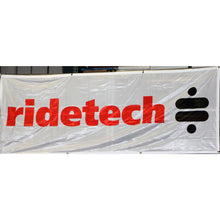 Load image into Gallery viewer, Banner,-White-W-Red-And-Black-Ridetech.-3Ft-X-8Ft.