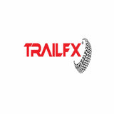 TRAILFX T0019B Bar Style Powder Coated Black Steel Set of 2