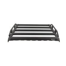 Load image into Gallery viewer, Base-Kit-49-X-45-Base-Rack-With-Deflector-And-Trade-Guard-Rails-Black-Powdercoat