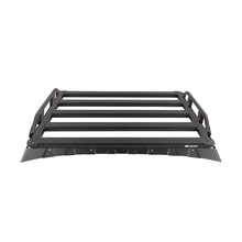 Load image into Gallery viewer, Base-Kit-49-X-45-Base-Rack-With-Deflector-And-Trade-Guard-Rails-Black-Powdercoat