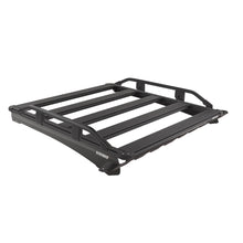 Load image into Gallery viewer, Base-Kit-49-X-45-Base-Rack-With-Deflector-And-Trade-Guard-Rails-Black-Powdercoat