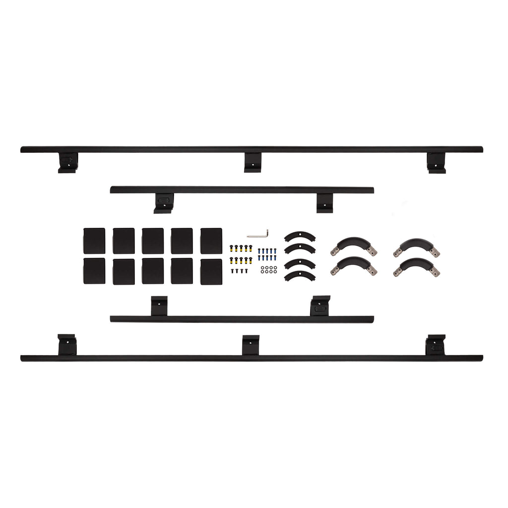 Base-Rack-Guard-Rail;-Full-Cage;-For-84In-X-51In-Base-Rack