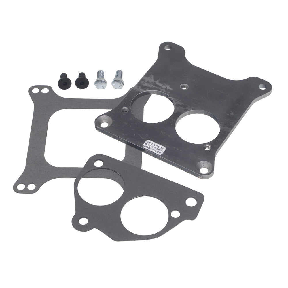 Bb-Chevy-Tbi-On-To-Holley-4Bbl-Manifold-Rear-Mount-Carburetor-To-Tbi-Adapter195964-Pontiac-Engines