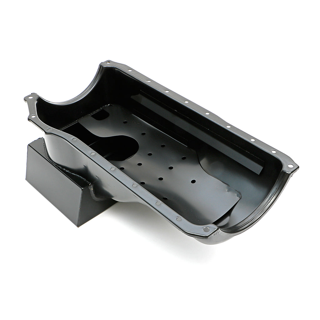 Bb-Ford-Oil-Pan-1970-1982-351C,-351M,-400-8Qt-Front-Sump-Black