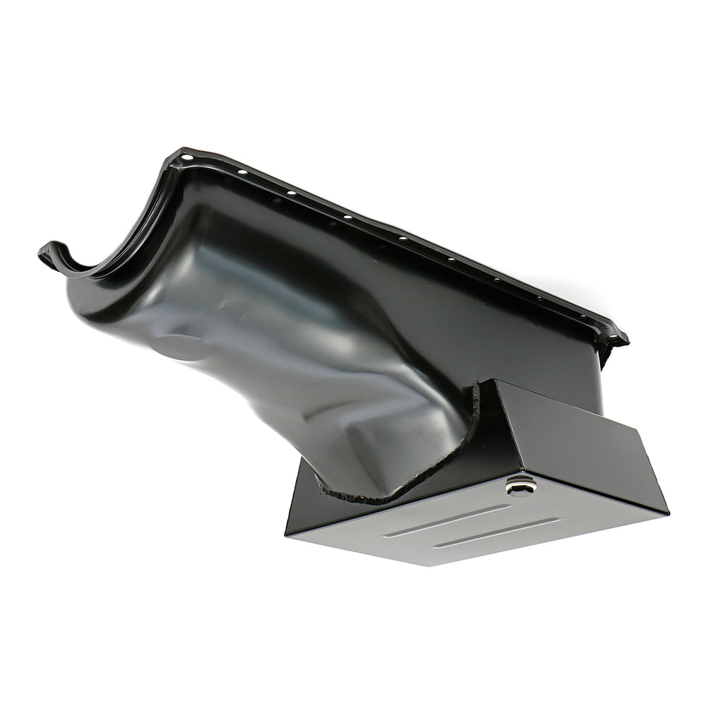 Bb-Ford-Oil-Pan-1970-1982-351C,-351M,-400-8Qt-Front-Sump-Black