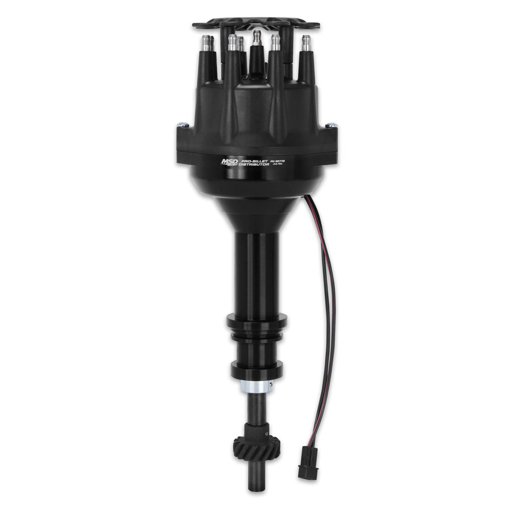 Bbf-351C--460-Pro-Billet-Distributor-Black-Finish