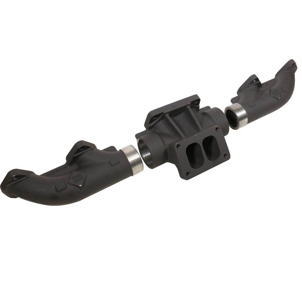 Bd-Cummins-Isx-Exhaust-Manifold-Pre-2002-T6-Upgrade-10Mm-Studs