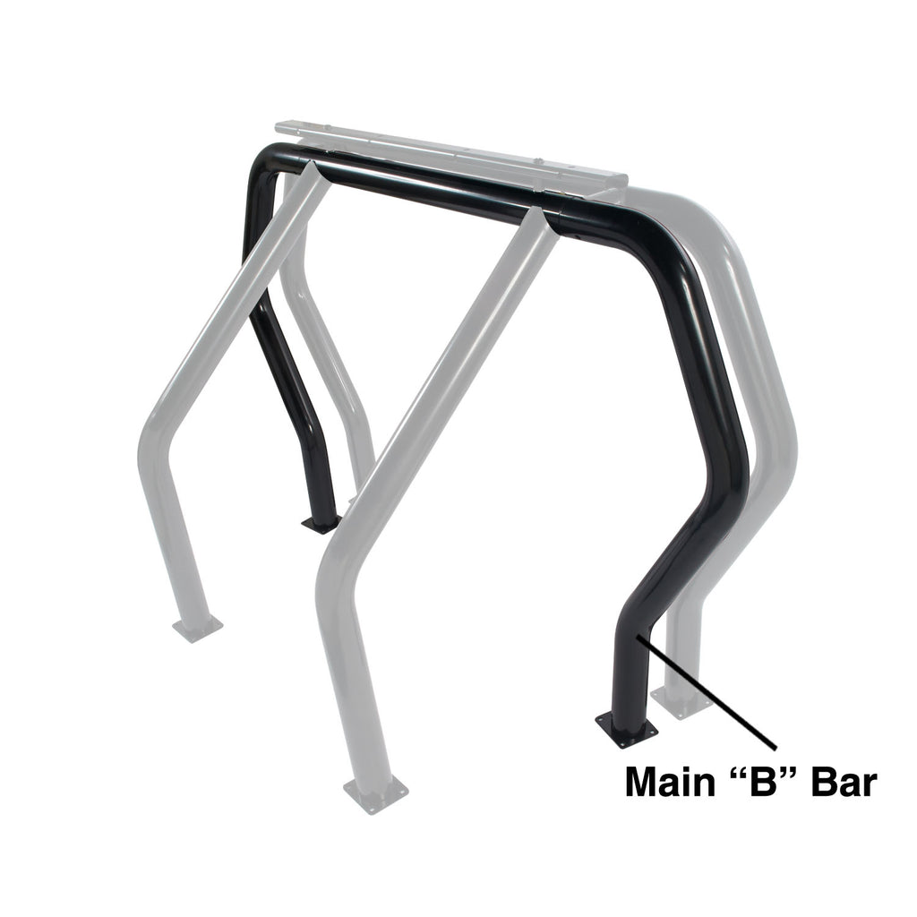 Bed-Bar-Component---B-Main-Bar---Black-Powdercoat