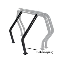 Load image into Gallery viewer, Bed-Bar-Component---Pair-Of-Kickers-(Between-Wheel-Wells)---Black-Powdercoat