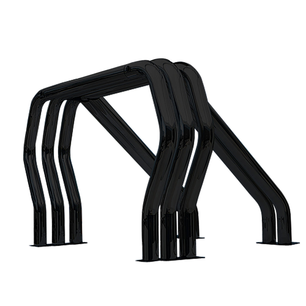 Bed-Bars-Complete-Kit---Triple-BarDouble-Kicker-(Between-Wheel-Wells)---Black
