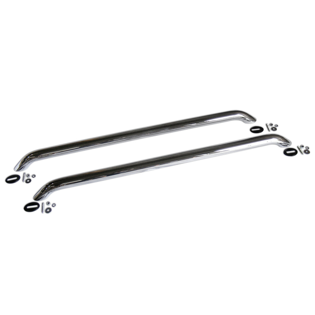 Bed-Rails---60In-Long---WO-Base-Plates---Chrome