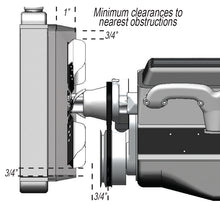 Load image into Gallery viewer, Derale 31553 3 1/2" Aluminum Belt Fan Spacer for Select American Motors Ambassador, American Motors Concord, American Motors Eagle, American Motors Gremlin, American Motors Hornet, American Motors Javelin, American Motors Matador, American Motors Pacer,
