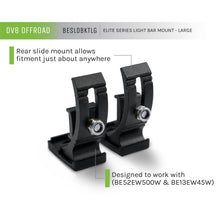 Load image into Gallery viewer, Besldbktsm-Small-Size-Rear-Slide-Mount-For-Elite-Series-Light-Bars-Fits-Be20sw105w