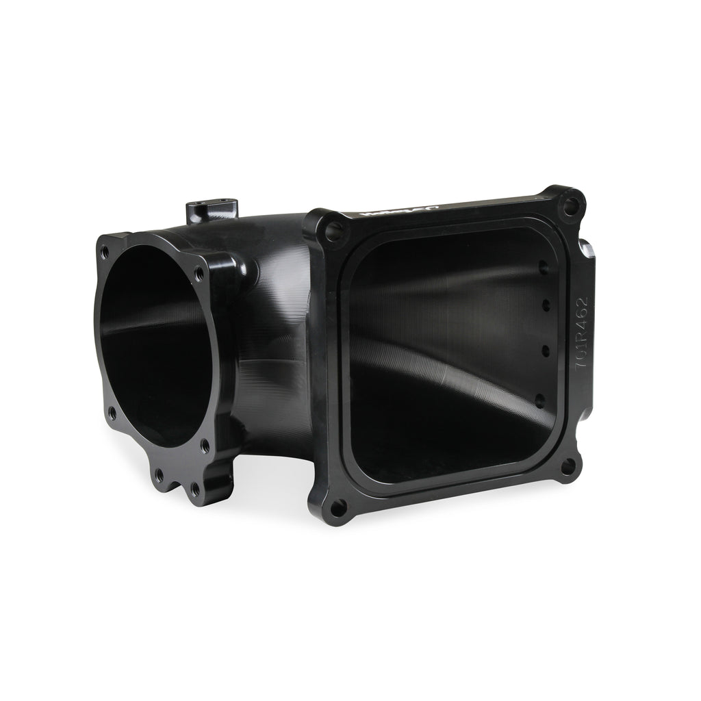 Billet-4500-Efi-Throttle-Body-Intake-Elbow-Ford-5.0-To-4500-Black-Finish