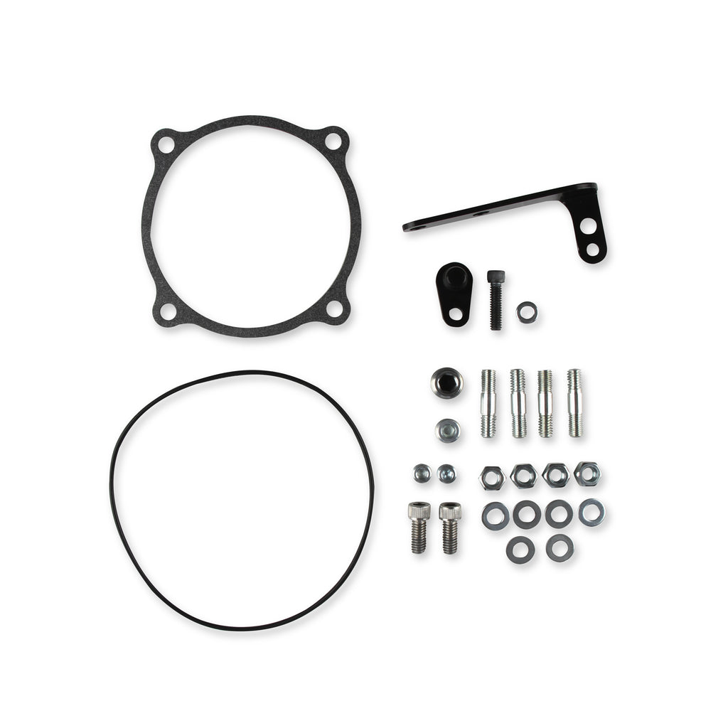 Billet-4500-Efi-Throttle-Body-Intake-Elbow-Ford-5.0-To-4500-Black-Finish