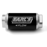Earls 230626ERL Billet Aluminum In-Line Fuel Filter