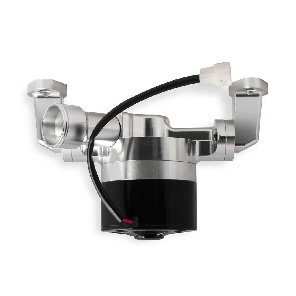 Billet-Aluminum-Electric-Water-Pump---Silver---40-Gpm