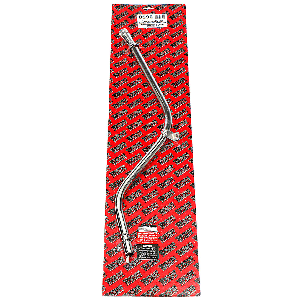 Billet-Aluminum-Handle-27-In.-Transmission-Dipstick;-Chevy-Turbo-350