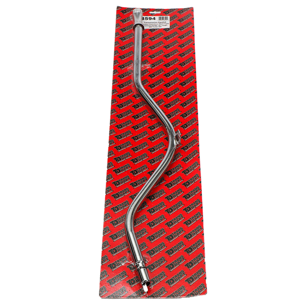 Billet-Aluminum-Handle-34-In.-Transmission-Dipstick;-Chevy-Turbo-350