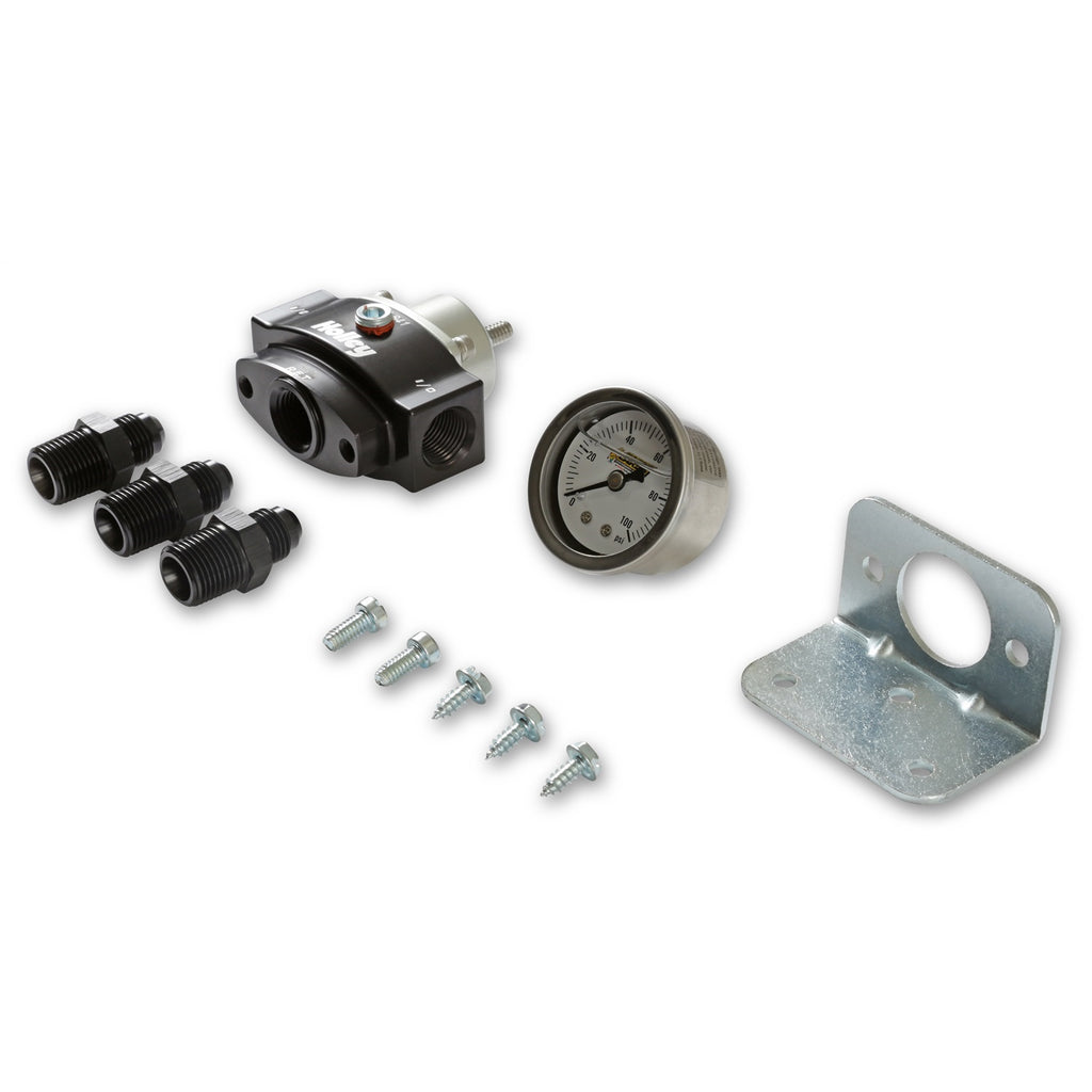 Billet-Bypass-Fuel-Pressure-Regulator-Kit-4.59-Psi-38In-Npt-Ports-Fittings-