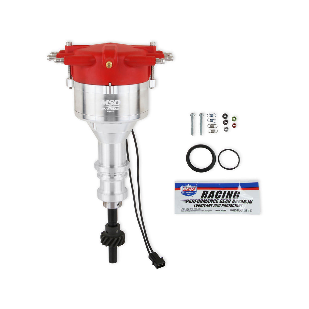 Billet-Distributor-Sbf-289302-WCrab-Cap
