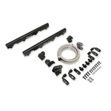 Holley 534-245 Billet Fuel Rail Kit for LS Truck Intake