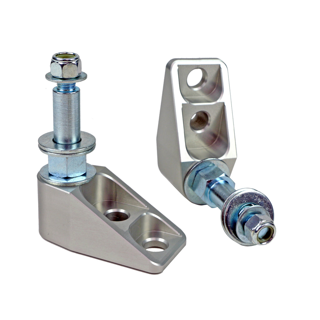 Billet-Lower-ShockwaveCoil-Over-Mounts-With-Stud-And-Hardware.-Sold-As-Pair.