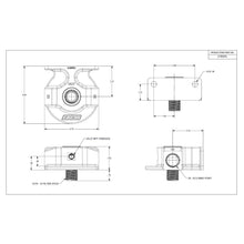 Load image into Gallery viewer, Billet-Remote-Oil-Filter-Mount---Lightweight