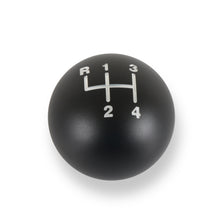 Load image into Gallery viewer, Billet-Shift-Knob---4-Speed-Pattern---Matte-Black