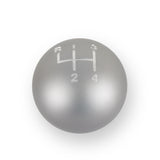 Hurst 163403HST  Billet Shift Knob - 4-Speed Pattern - Matte Grey