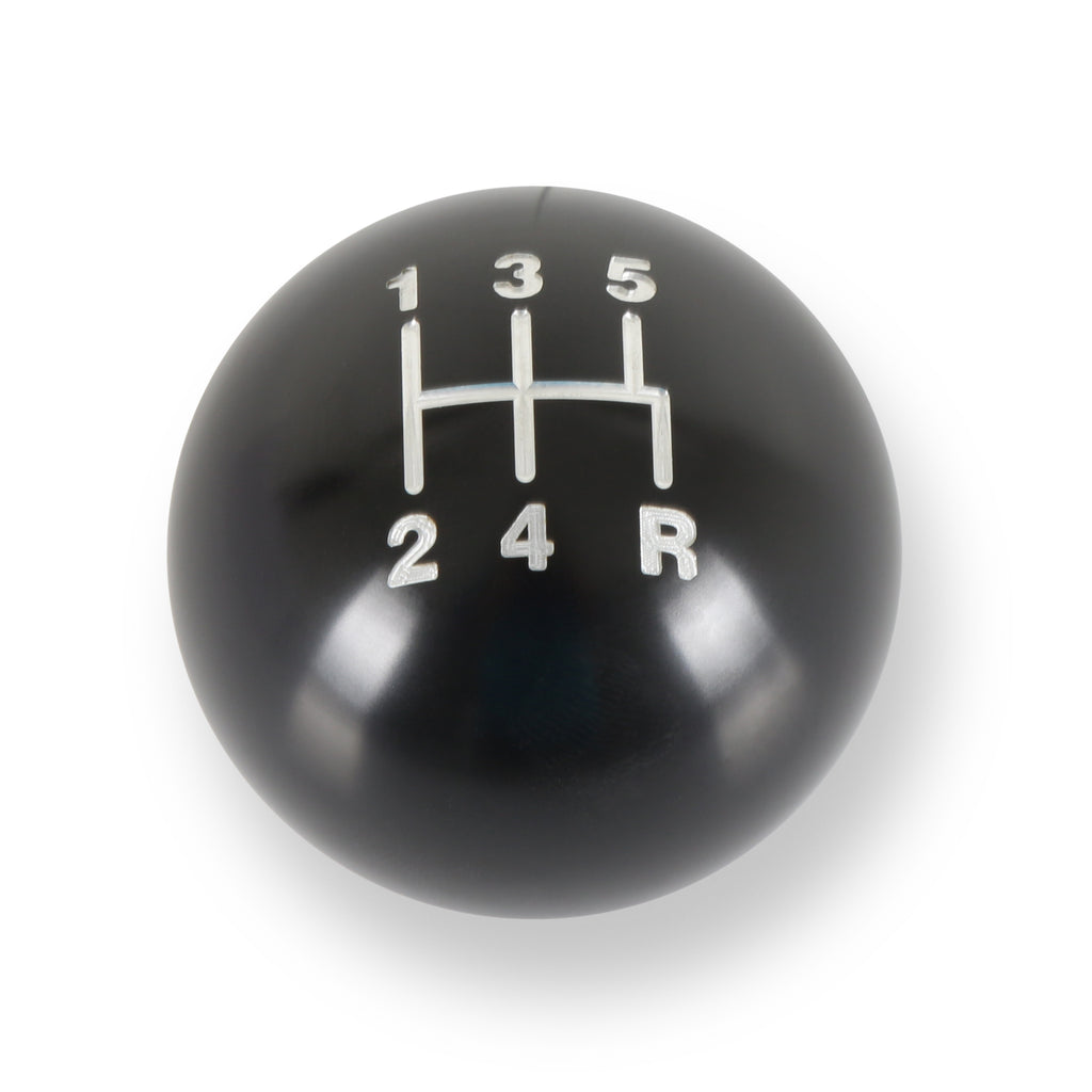 Billet-Shift-Knob---5-Speed-Pattern---Gloss-Black
