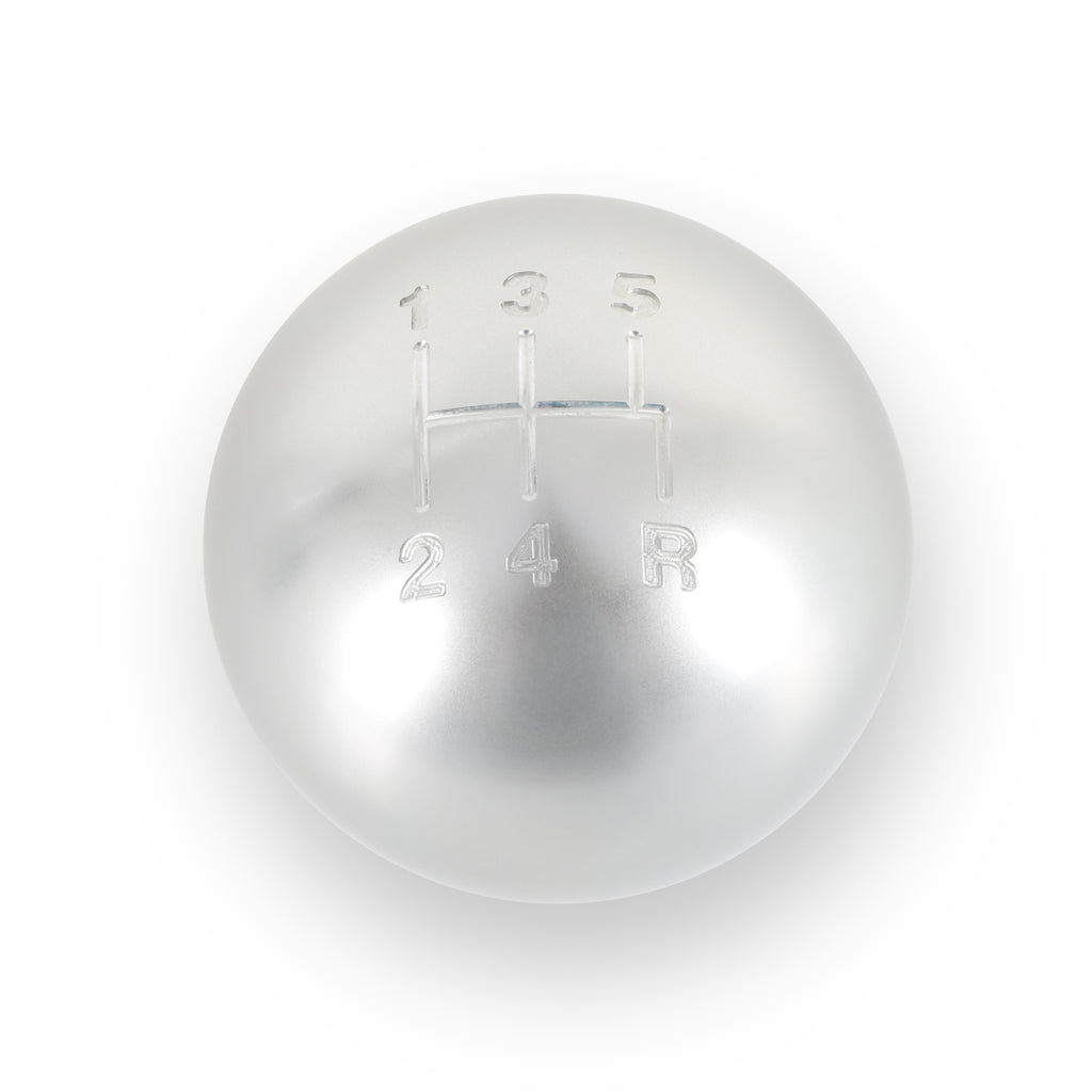 Billet-Shift-Knob---5-Speed-Pattern---Silver