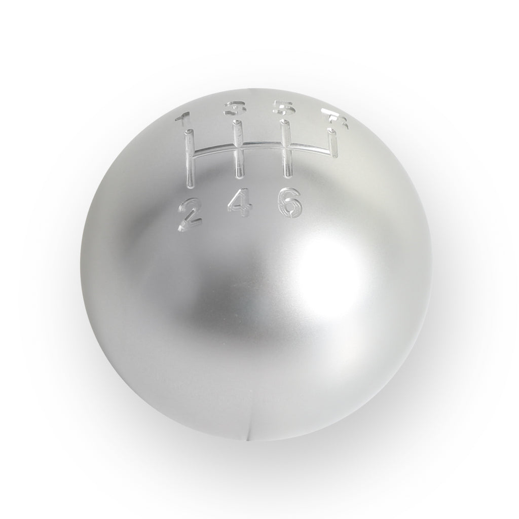Billet-Shift-Knob---6-Speed-Pattern---Silver