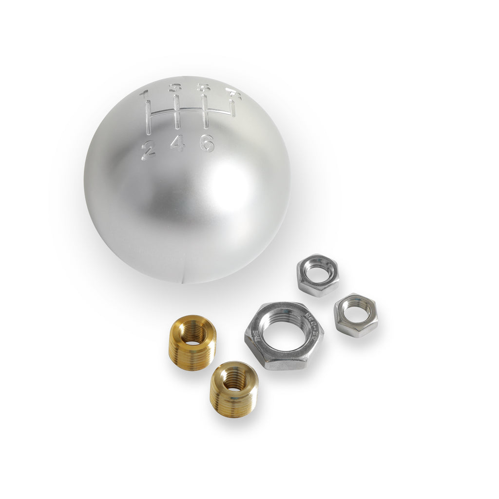 Billet-Shift-Knob---6-Speed-Pattern---Silver