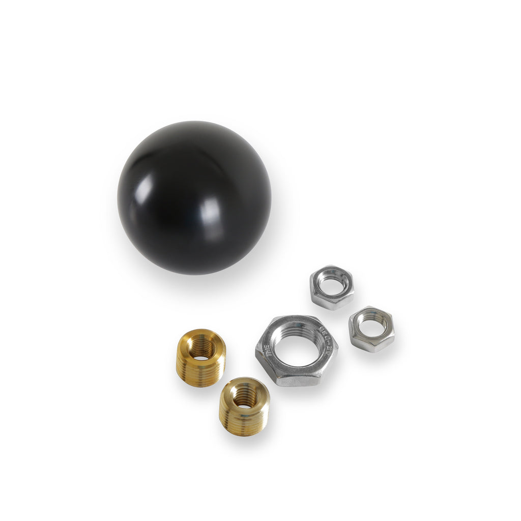 Billet-Shift-Knob---No-Shift-Pattern---Gloss-Black